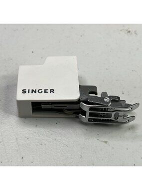 Singer Smooth & Even Feed Vintage Sewing Machine Foot With Case & Instructions